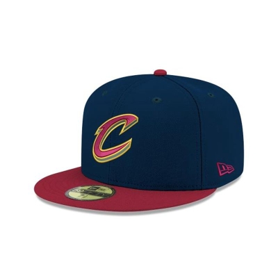 Cleveland Cavaliers Gorra | New Era NBA 2tone 59fifty Fitted Cap Mexico - Azules